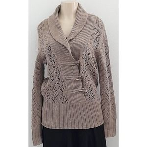 Old Navy Clothing Company Vintage Tan Sweater Size XL